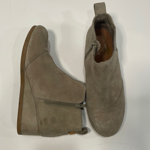 TOMS Kelsey Platform Booties size 4 (big kids) - Picture 5 of 10